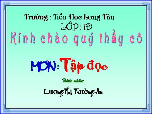 Tuần 2. Cái Bống