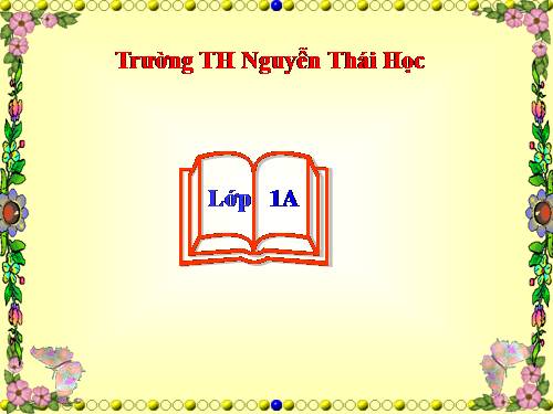 Tuần 1. Trường em