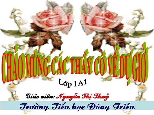 Tuần 1. Trường em