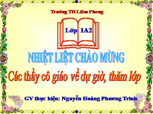 Tuần 1. Trường em