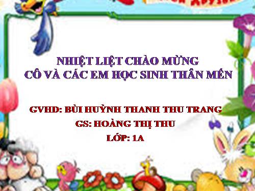 Tuần 3. Mưu chú Sẻ