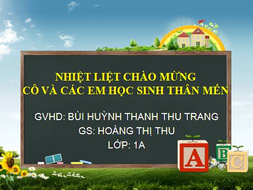 Tuần 1. Cái nhãn vở