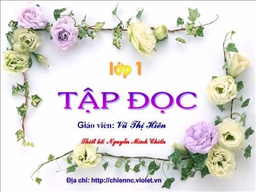 Tuần 5. Quà của bố