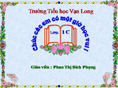 Tuần 1. Tặng cháu