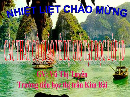 Tuần 10. Đi học