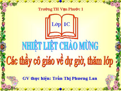 Tuần 1. Trường em