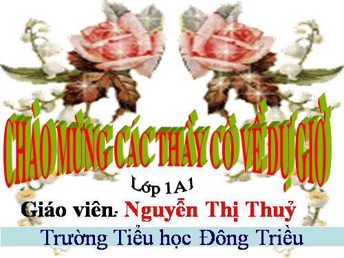 Tuần 9. Sau cơn mưa