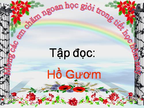 Tuần 9. Hồ Gươm