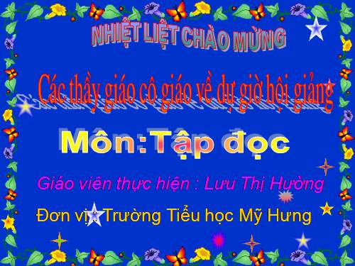 Tuần 6. Chú công