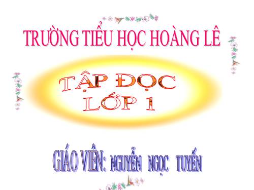 Tuần 3. Ai dậy sớm