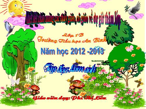 Tuần 11. Làm anh