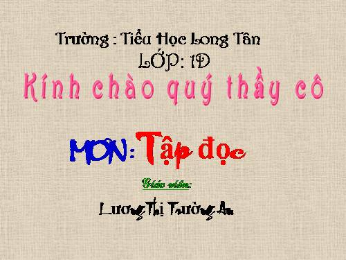 Tuần 5. Ngôi nhà