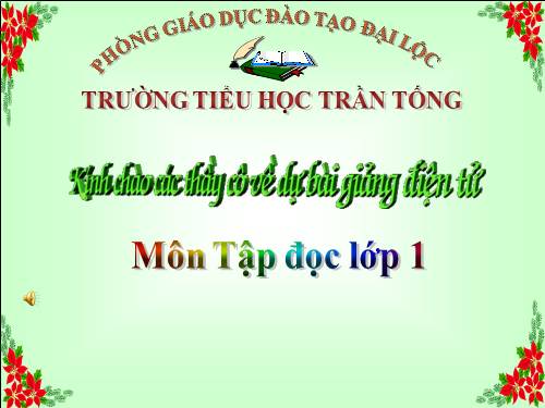 Tuần 3. Hoa ngọc lan