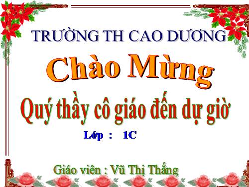 Tuần 2. Cái Bống