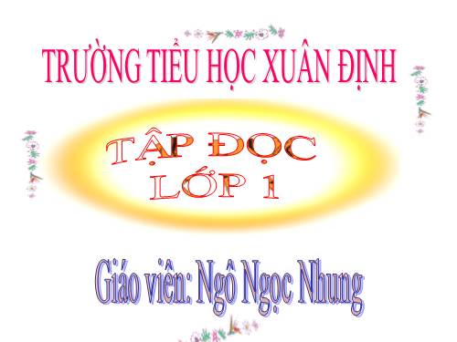 Tuần 3. Ai dậy sớm