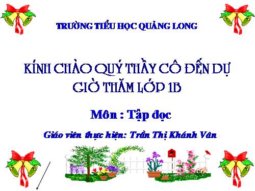 Tuần 2. Cái Bống