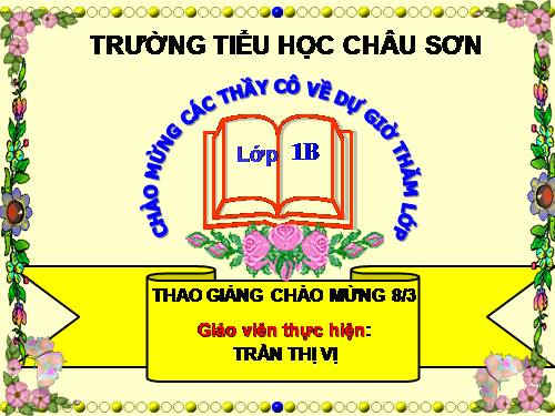 Tuần 2. Bàn tay mẹ