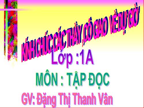 Tuần 7. Chuyện ở lớp