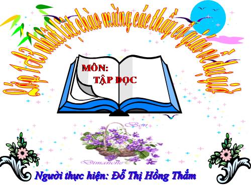 Tuần 8. Kể cho bé nghe