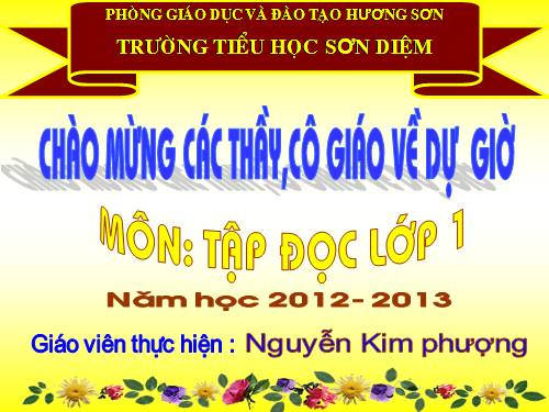 Tuần 6. Mời vào