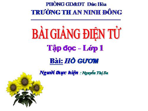 Tuần 9. Hồ Gươm