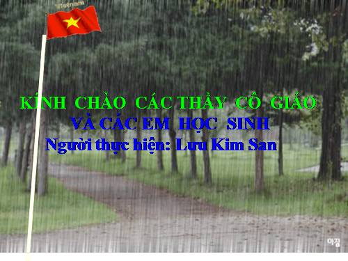 Tuần 5. Quà của bố