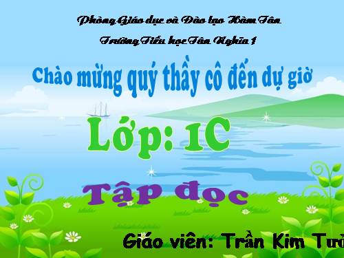 Tuần 5. Quà của bố