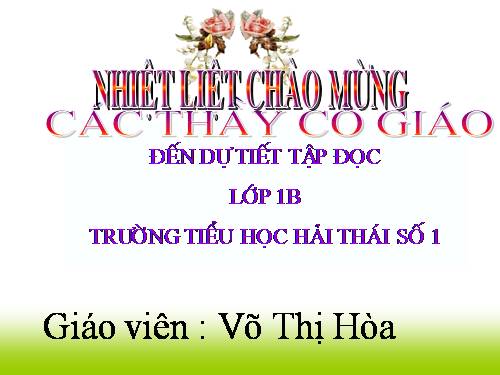 Tuần 5. Ngôi nhà