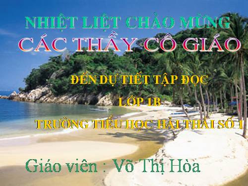 Tuần 5. Quà của bố