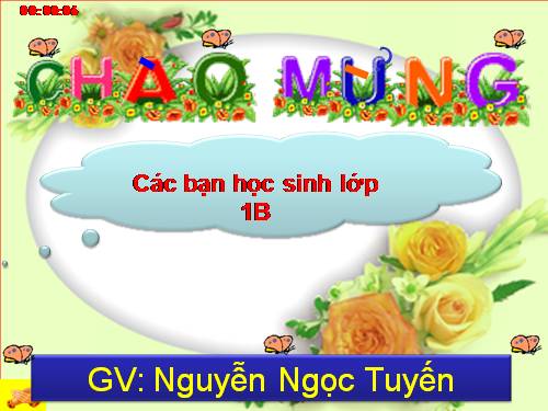 Tuần 1. Tặng cháu