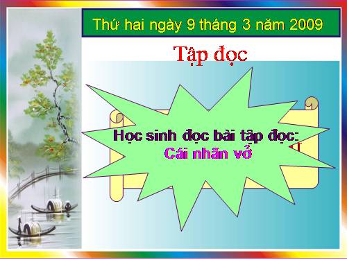 Tuần 2. Bàn tay mẹ