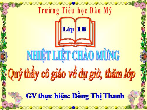 Tuần 1. Trường em