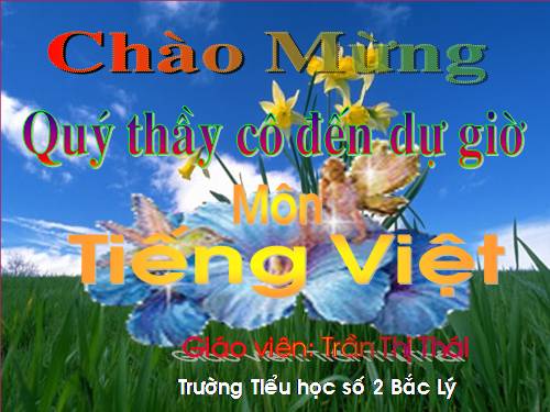 Tuần 1. Tặng cháu