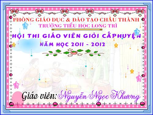 Tuần 2. Cái Bống