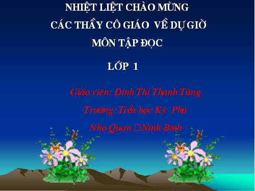 Tuần 3. Mưu chú Sẻ