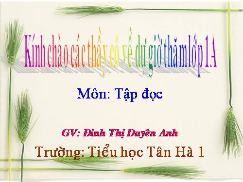 Tuần 7. Người bạn tốt