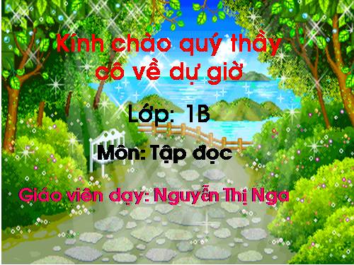 Tuần 7. Người bạn tốt