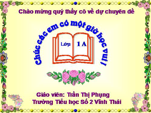 Tuần 1. Tặng cháu