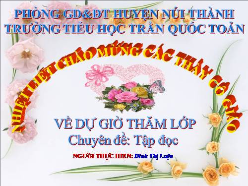 Tuần 3. Ai dậy sớm