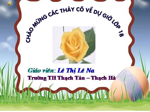 Tuần 3. Hoa ngọc lan