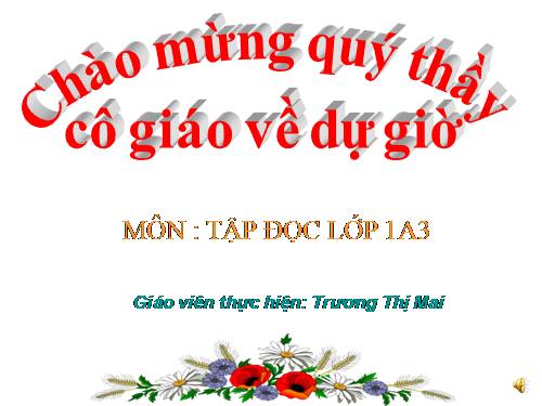 Tuần 2. Cái Bống