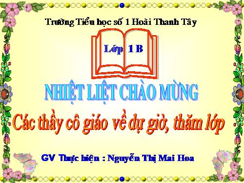 Tuần 1. Trường em