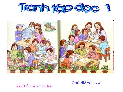 Tranh tập đọc lớp 1