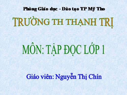 Tuần 1. Cái nhãn vở