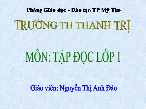 Tuần 1. Cái nhãn vở