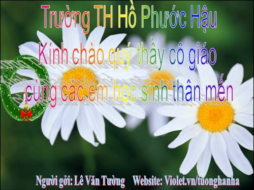 Tuần 2. Bàn tay mẹ