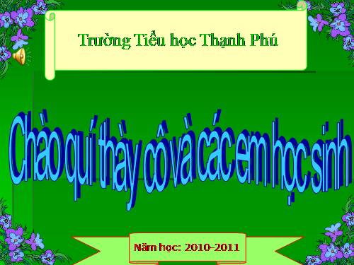 Tuần 3. Hoa ngọc lan