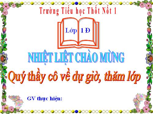 Tuần 1. Trường em