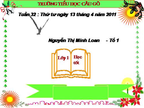 Tuần 9. Luỹ tre