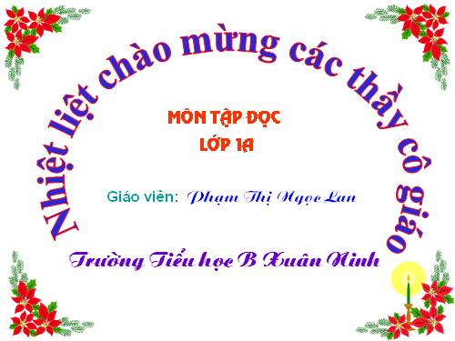 Tuần 5. Quà của bố